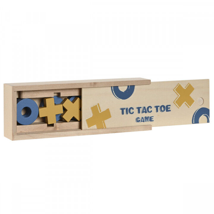 Jeu Trois à la Suite Home ESPRIT Tic Tac Toe 18 x 6 x 3 cm