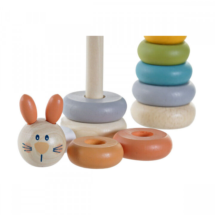 Gioco Educativo Home ESPRIT 5,5 x 5,5 x 14 cm animali (2 Unità)