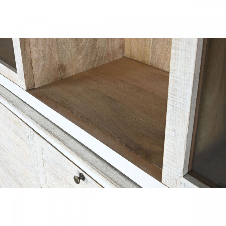 Stand Espositore Home ESPRIT Cristallo Legno di mango 180 x 45 x 220 cm