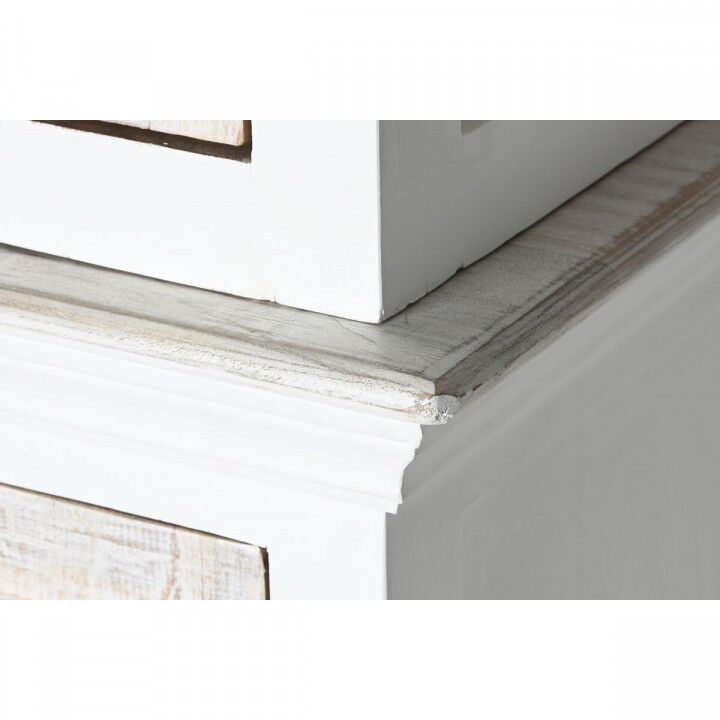 Présentoir Home ESPRIT Verre Bois de manguier 180 x 45 x 220 cm