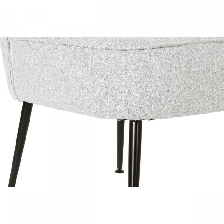 Poltrona DKD Home Decor Nero Beige Greige Metallo 55 x 64 x 72,5 cm