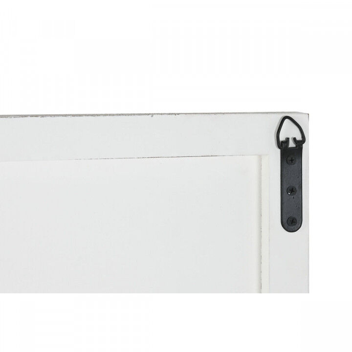 Décoration murale Home ESPRIT Blanc Doré Moderne Décapé 120 x 3,5 x 120 cm