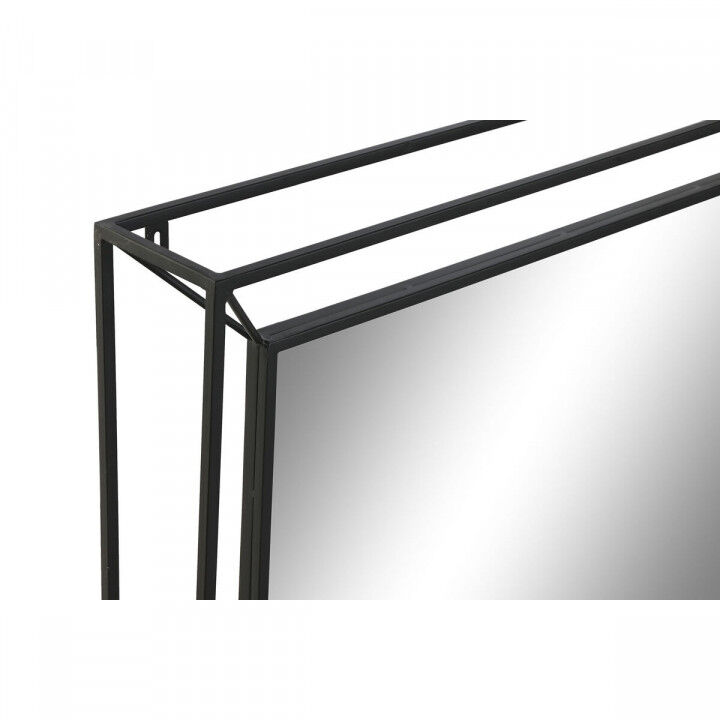 Specchio da parete Home ESPRIT Nero Vintage 90 x 10 x 90 cm