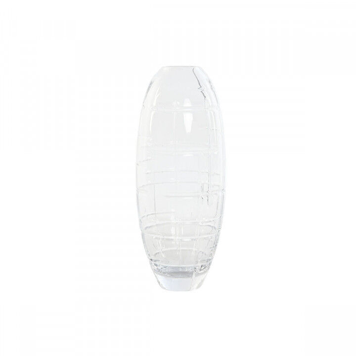 Vaso Home ESPRIT Trasparente Cristallo Moderno 11,5 X 11,5 X 28 CM