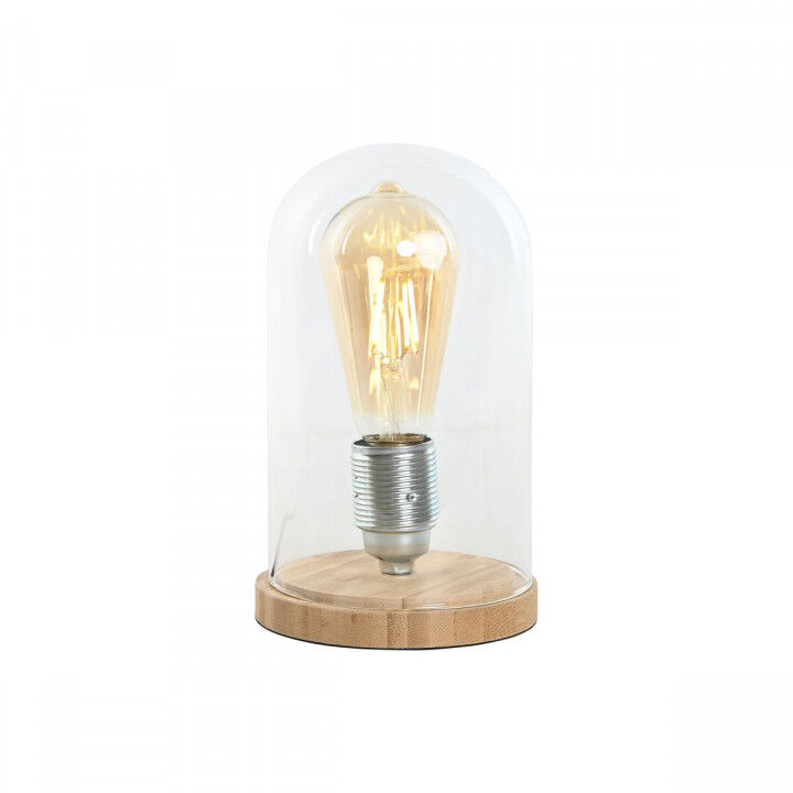 Tischlampe Home ESPRIT natürlich Bambus Kristall 50 W 220 V 13 x 13 x 22 cm