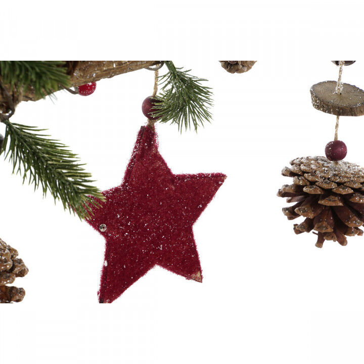 Hanging decoration DKD Home Decor Multicolour PVC Wood 47 x 6 x 39 cm (2 Units)