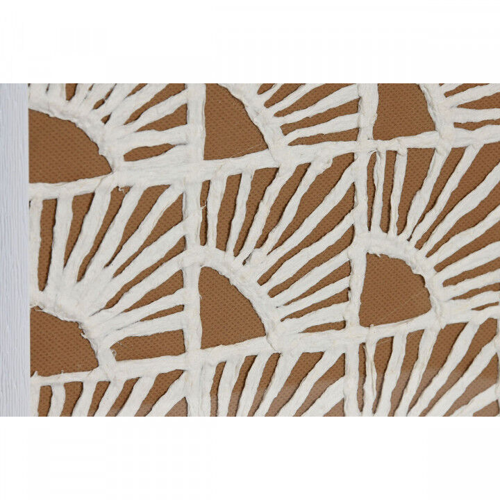 Satz mit 4 Bildern Home ESPRIT Papier Kristall 22 x 2 x 22 cm