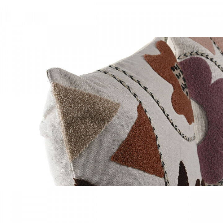 Cuscino DKD Home Decor Bianco Rosa 45 x 15 x 45 cm (2 Unità)