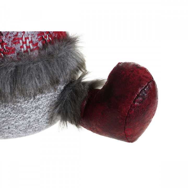 Weihnachtsschmuck DKD Home Decor Rot Grau Rentier 27 x 19 x 32 cm (2 Stück)