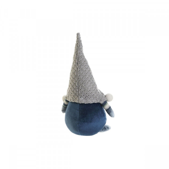 Christmas bauble DKD Home Decor Blue White Grey Gnome 13 x 12 x 35 cm (2 Units)