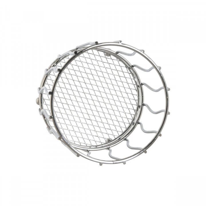Besteckkorb Home ESPRIT Silberfarben Metall 11.5 x 11.5 x 15.5 cm