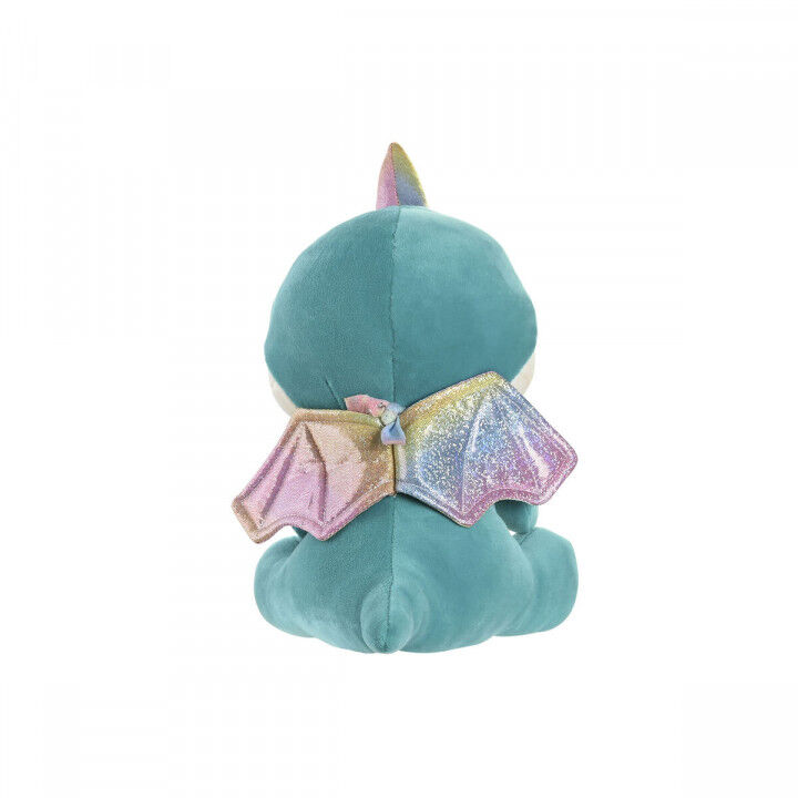 Peluche DKD Home Decor Giallo Arancio Menta Poliestere Per bambini 19 x 20 x 28 cm (3 Unità)