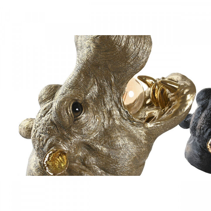 Wall Light DKD Home Decor Copper Golden 50 W Colonial Hippopotamus 220 V 35 x 23 x 34 cm (2 Units)