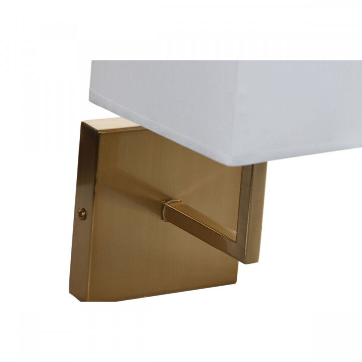 Wandlamp DKD Home Decor Wit Zwart Gouden 50 W 220 V 15 x 19 x 27 cm 15 x 19 x 30 cm (2 Stuks)