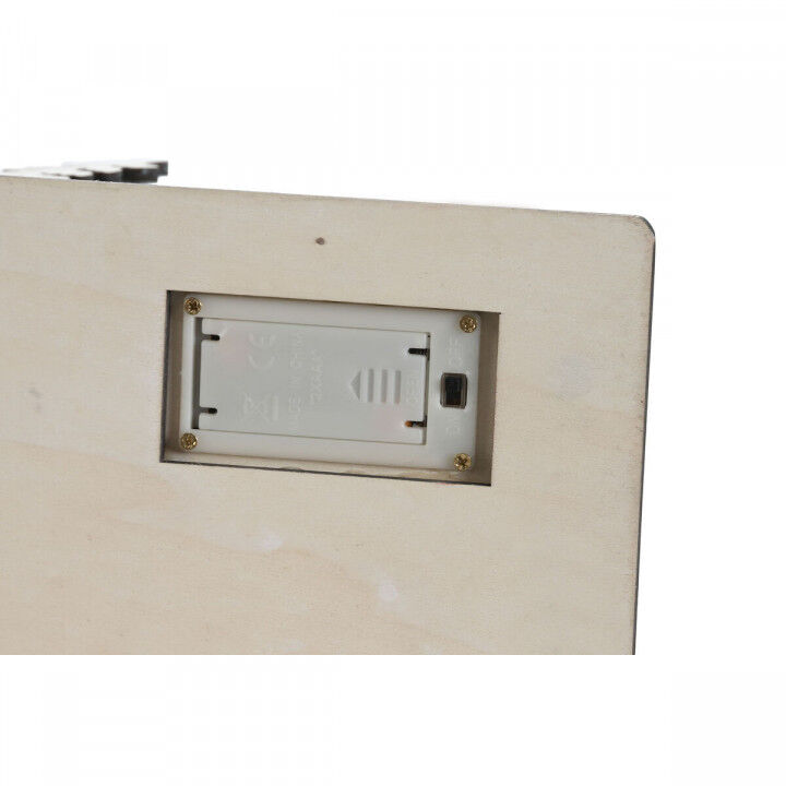 Kerstversiering DKD Home Decor Rood Licht Roze 23,5 x 11 x 20,5 cm (2 Stuks)