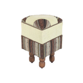 Poggiapiedi Home ESPRIT 40 x 40 x 45 cm