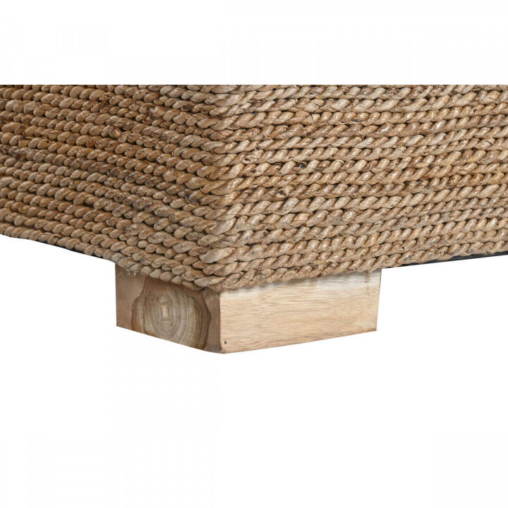 Garden sofa Home ESPRIT White Natural 117 x 92 x 65 cm