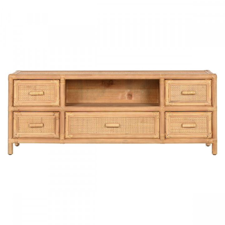 TV-Möbel Home ESPRIT Hellbraun 120 x 30 x 45 cm