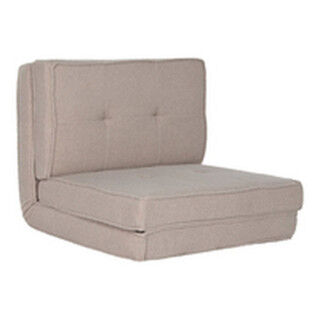 Divano Letto Home ESPRIT Beige Scandi 70 X 76 X 60 CM