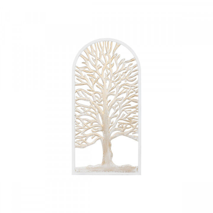 Decorative Figure Home ESPRIT White Beige Tree Stripped