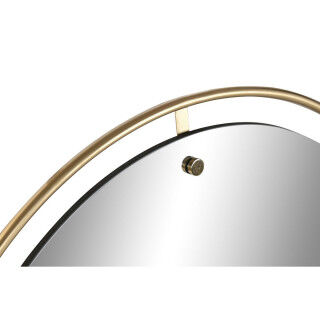 Espejo de pared Home ESPRIT Dorado 90 x 2 x 90 cm