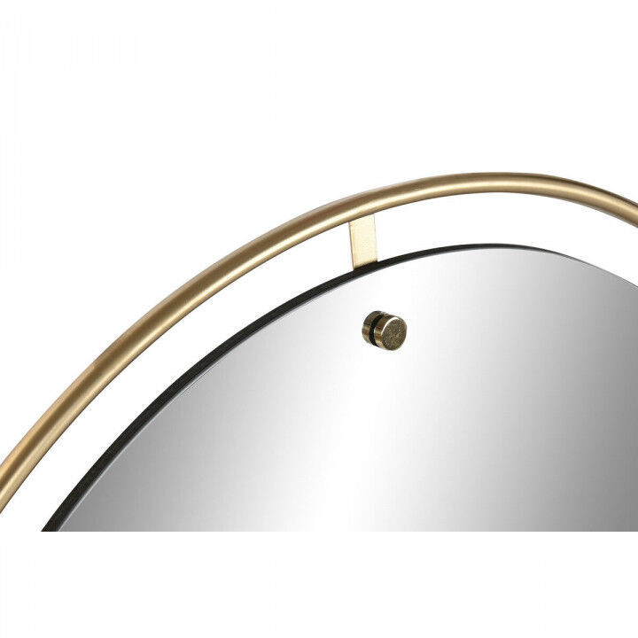 Espejo de pared Home ESPRIT Dorado 90 x 2 x 90 cm