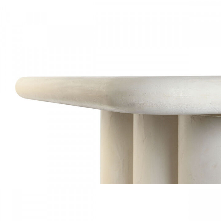 Dining Table Home ESPRIT White Resin MDF Wood 180 x 90 x 76 cm