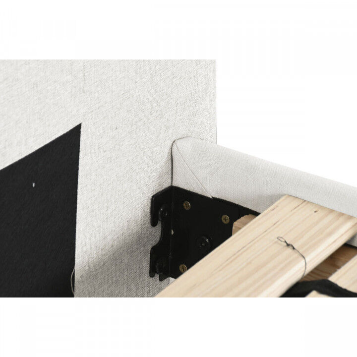 Letto Home ESPRIT Beige 170 X 219 X 104 CM