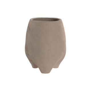 Cache-pot Home ESPRIT Marron Clair Céramique Urbaine 23 x 23 x 30 cm