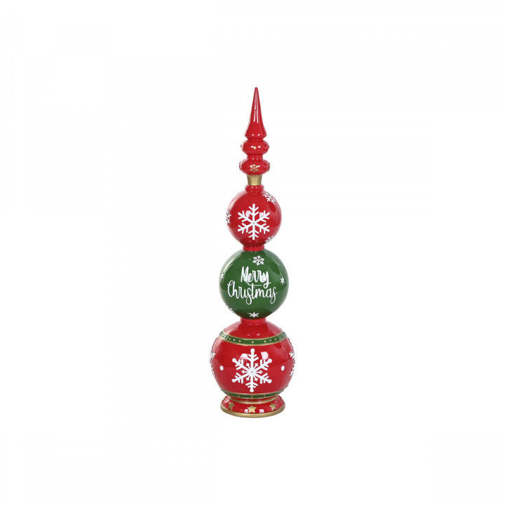 Decorazione Natalizia Home ESPRIT Rosso Verde