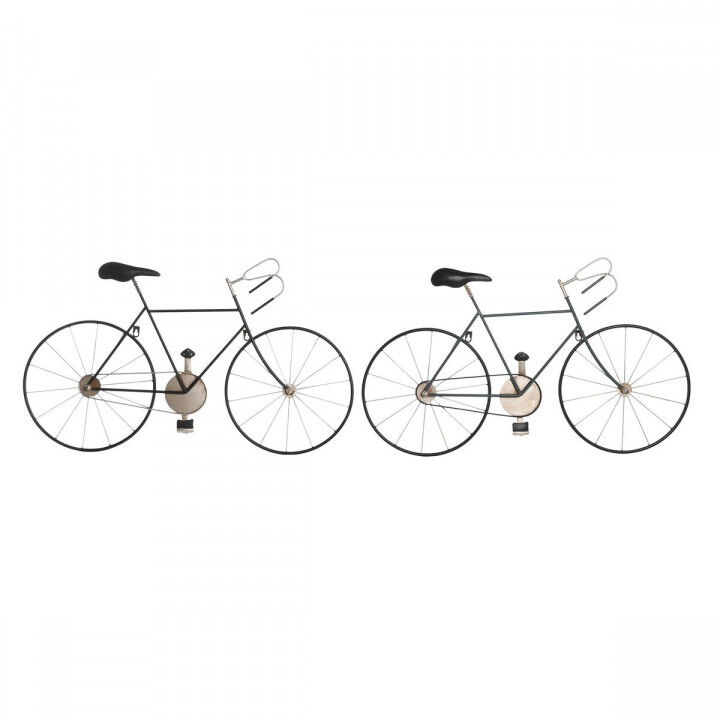 Statua Decorativa DKD Home Decor 78 x 2,5 x 45 cm Bicicletta Vintage (2 Unità)