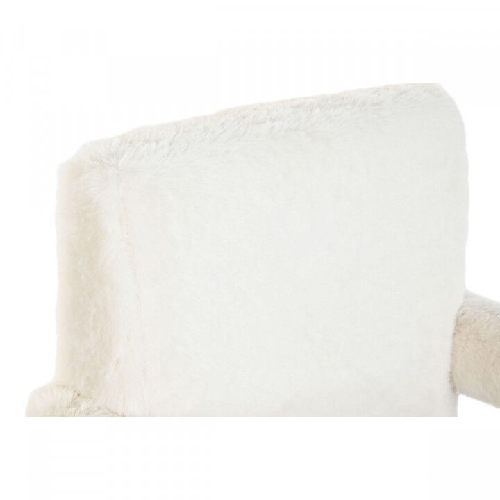 Siège Home ESPRIT Blanc Bois 54 x 64 x 86 cm