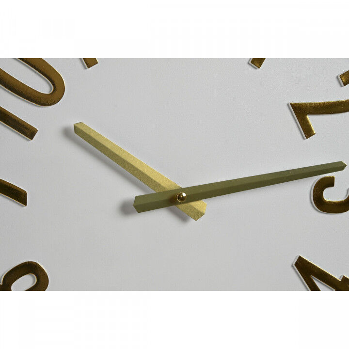 Wanduhr Home ESPRIT Weiß Braun Gold PVC 45 x 4 x 45 cm (2 Stück)