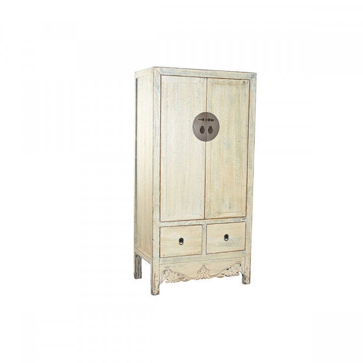 Cupboard Home ESPRIT Bicoloured Metal Fir 88 x 52 x 180 cm
