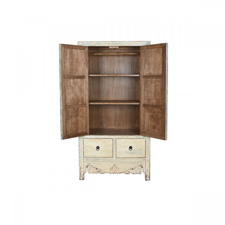 Armadio Home ESPRIT Bicolore Metallo Abete 88 x 52 x 180 cm