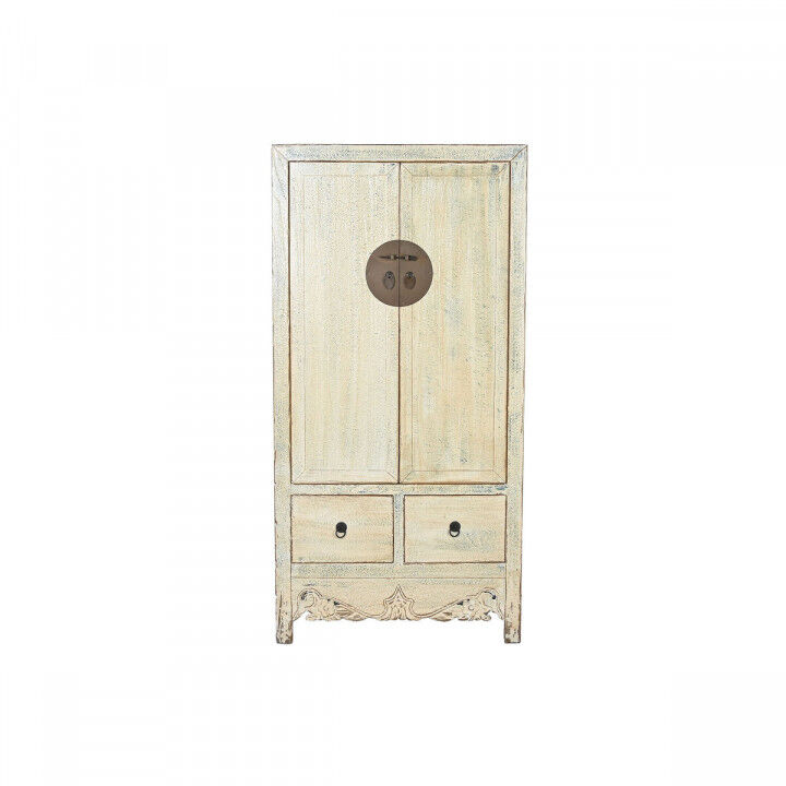 Cupboard Home ESPRIT Bicoloured Metal Fir 88 x 52 x 180 cm