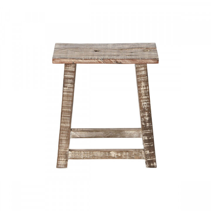 Side table Home ESPRIT White Brown 45 x 25 x 51 cm