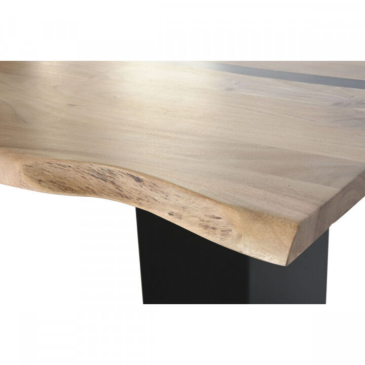 Eettafel Home ESPRIT Metaal Acacia 200 x 100 x 76 cm