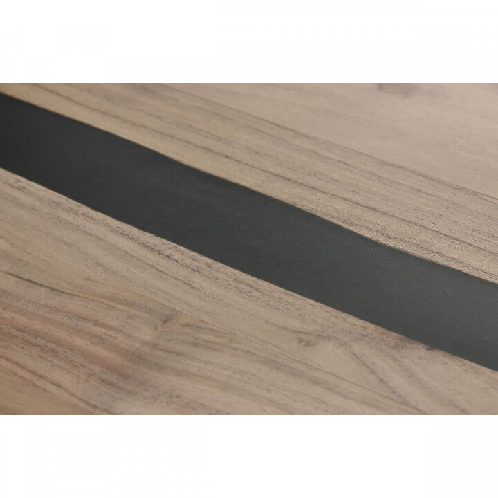 Eettafel Home ESPRIT Metaal Acacia 200 x 100 x 76 cm