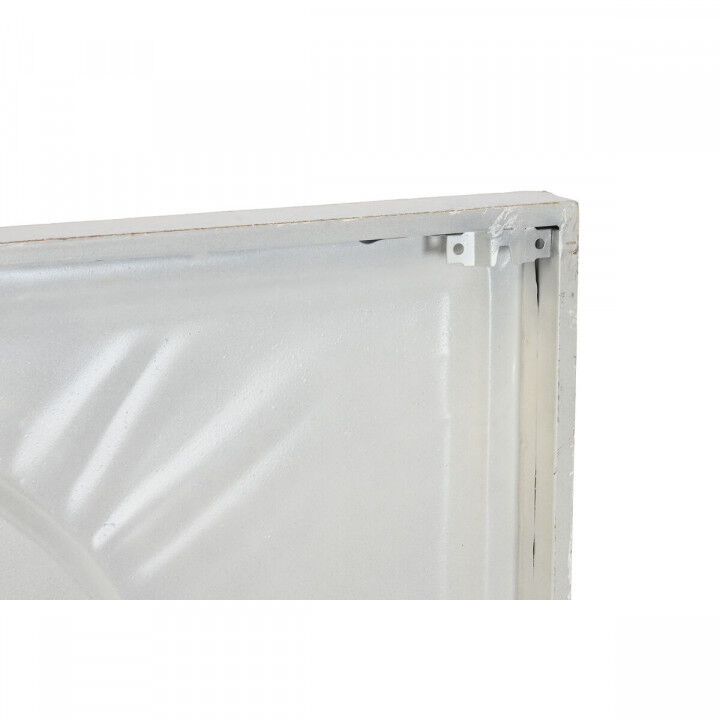 Decorazione da Parete Home ESPRIT Bianco Dorato Astratto 72,7 x 2,5 x 100,5 cm (2 Unità)