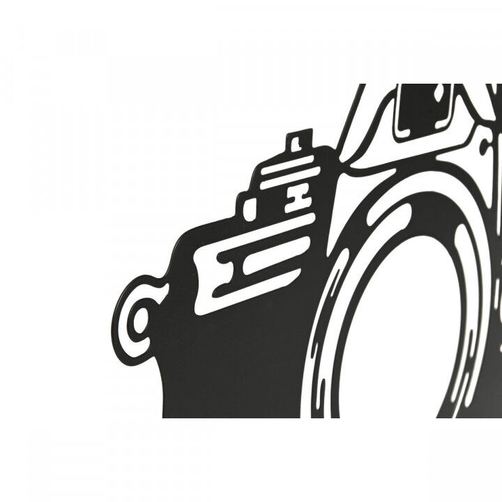 Wall Decoration Home ESPRIT Black Camera Vintage 45 x 1 x 30 cm (2 Units)