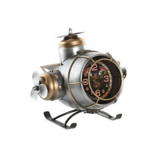 Bordur Home ESPRIT Gold Silberfarben Flugzeug Vintage