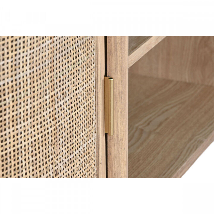 Mobile TV Home ESPRIT Naturale Legno d'albero della gomma 120 x 43,5 x 60 cm