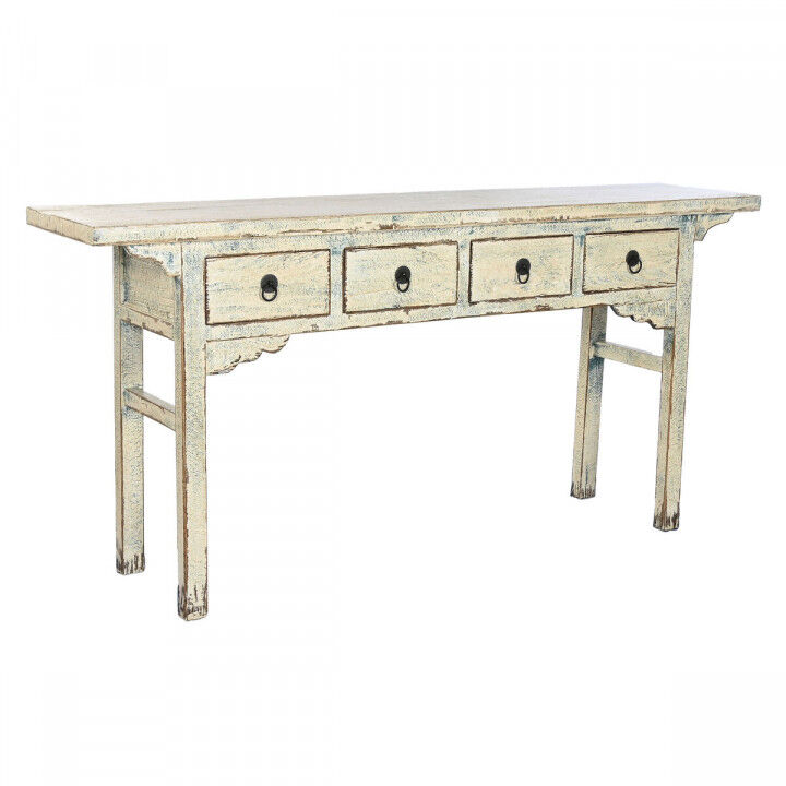 Recibidor Home ESPRIT Blanco Bicolor 178 x 38 x 85 cm