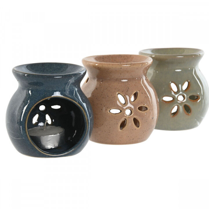 Brûleur d'huiles essentielles Home ESPRIT 11 x 6 x 24,5 cm (3 Unités)