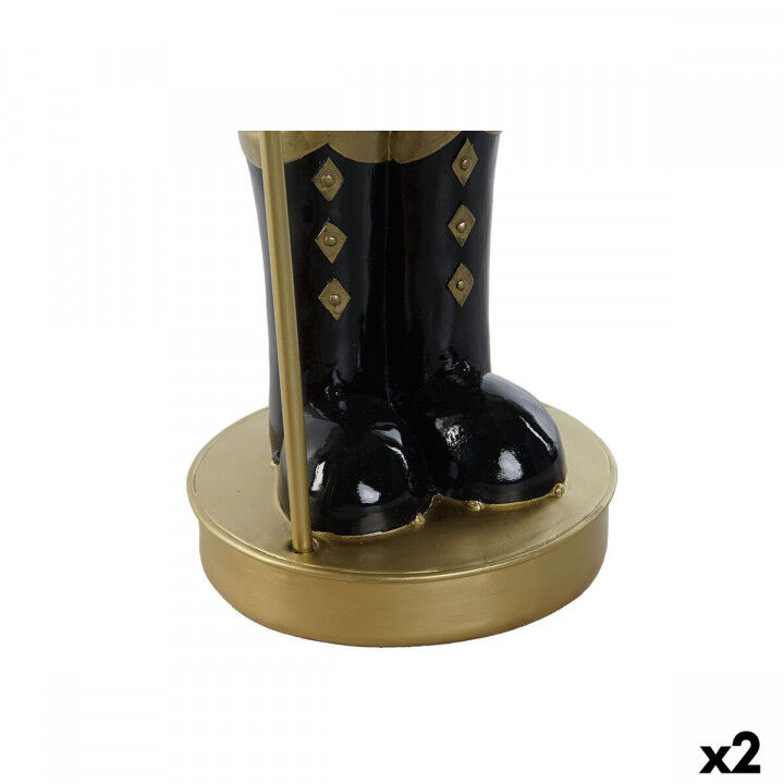 Kerstversiering Home ESPRIT Multicolour Notenkraker 23 x 20 x 70 cm (2 Stuks)