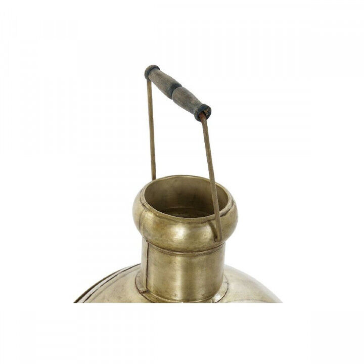 Laterne Home ESPRIT Gold Metall Kristall 34 x 20 x 46 cm