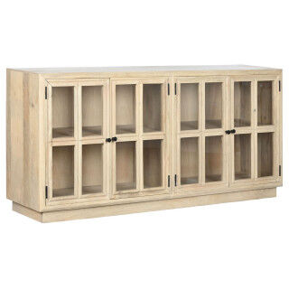 Credenza Home ESPRIT Naturale Cristallo Legno di mango 170 x 41 x 81 cm