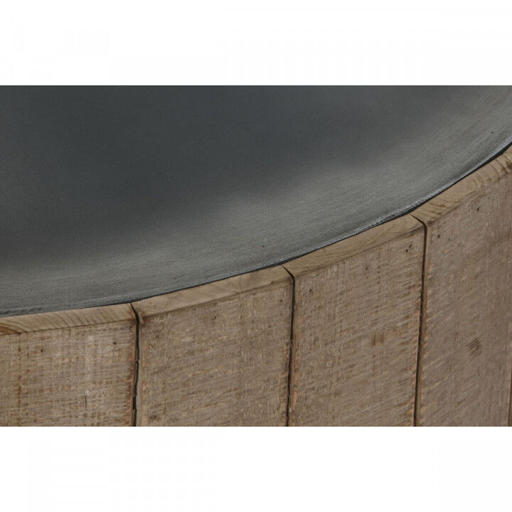 Table Basse Home ESPRIT Sapin Bois MDF 90 x 90 x 30 cm