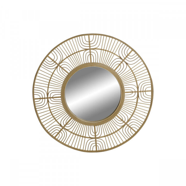 Wall mirror Home ESPRIT Natural Scandi 80 x 2 x 80 cm